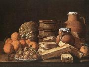 MELeNDEZ, Luis Still Life with Oranges and Walnuts ag china oil painting artist